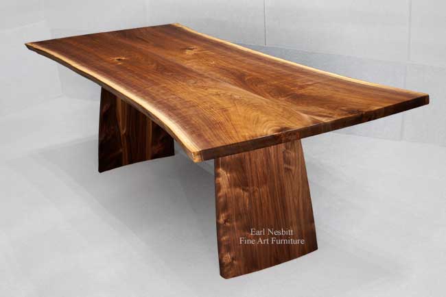 walnut dining table